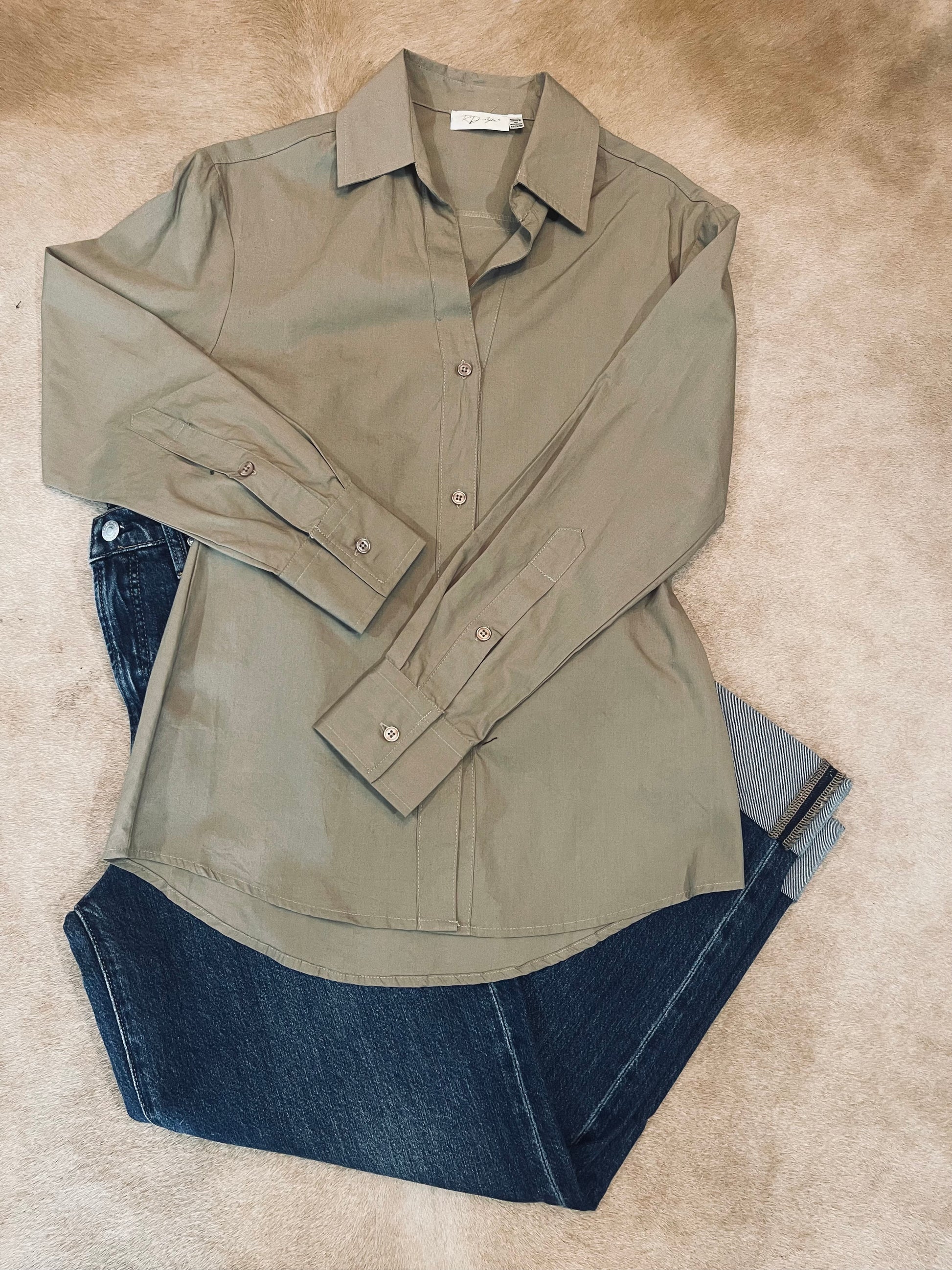 RD Style - Tailored Button Down With Collar