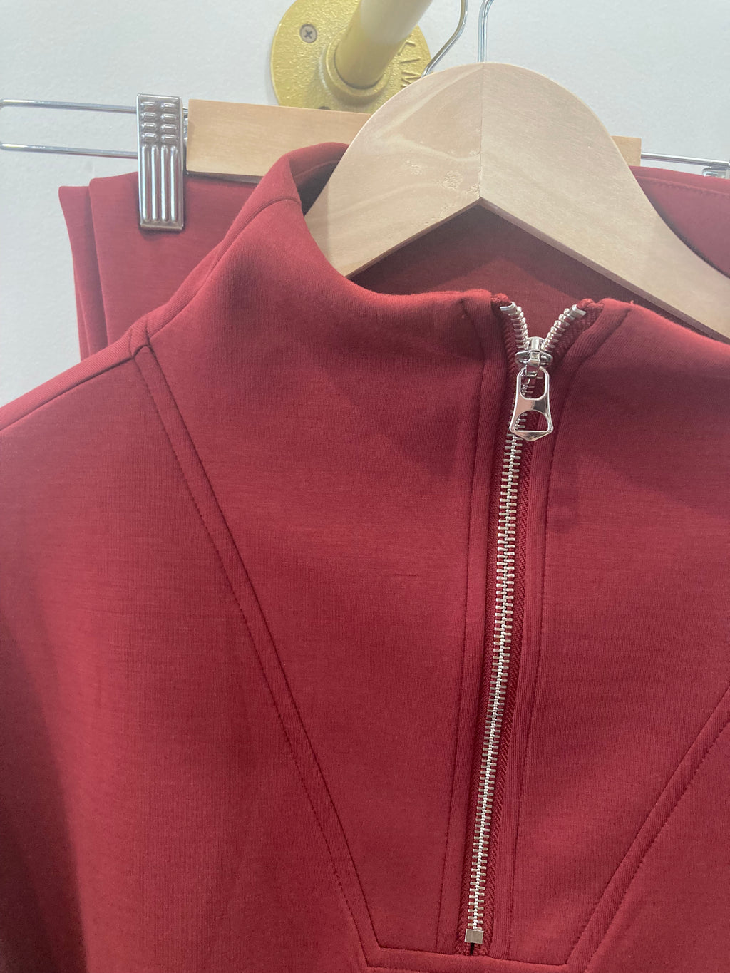 Seanni - Soft Long Sleeve Half Zip Pullover