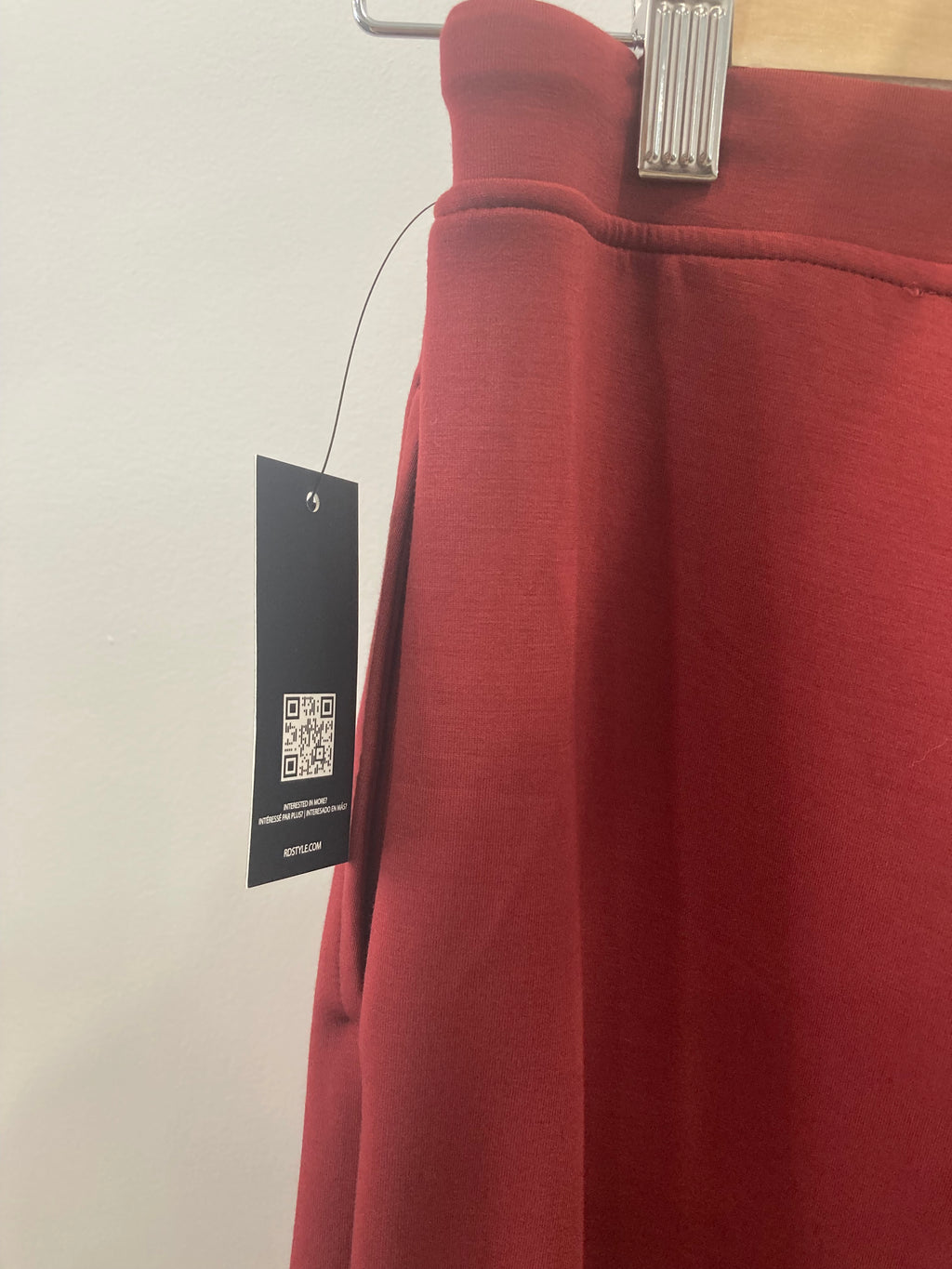 Prida- Soft Drawstring Pull-On Straight Leg Pant